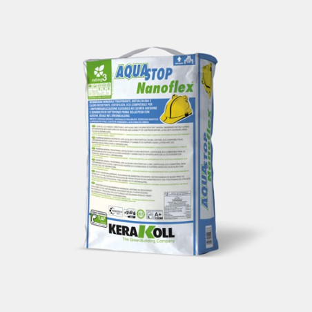 Aquastop Nanoflex, 20 kg vieno komponento, elastinga hidroizoliacija