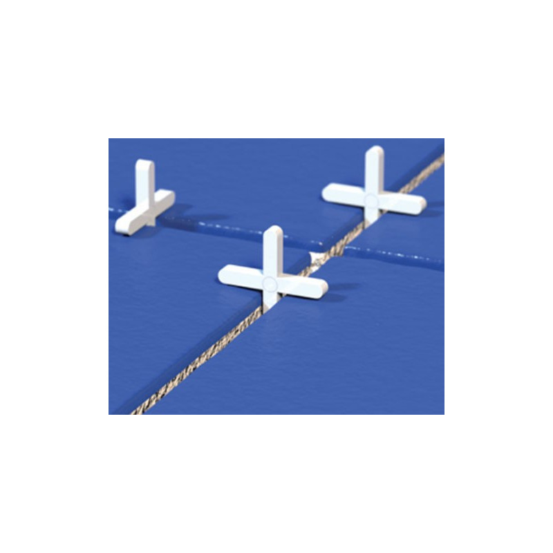 Kryžiukai plytelių tarpams, 1.5 mm (1000 vnt.)