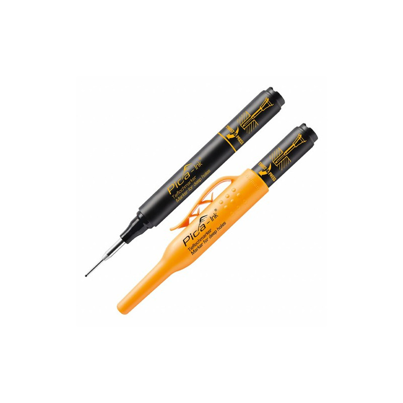 Pica Deep Hole Marker zymeklis, juodos spalvos, 1 vnt.