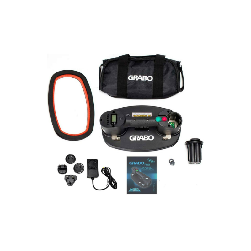 Pritraukimo įrankis GRABO PRO, vakuuminis su akumuliatoriumi (297X181X115MM)