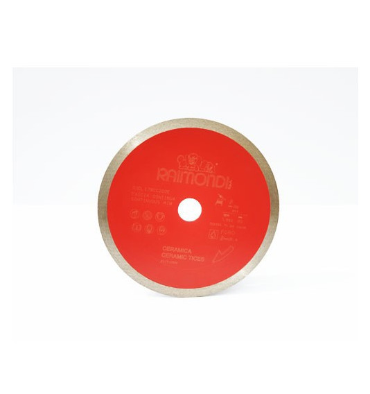 Deimantinis diskas lygus, šlapiam pjovimui, Ø200 mm, 25.4 mm