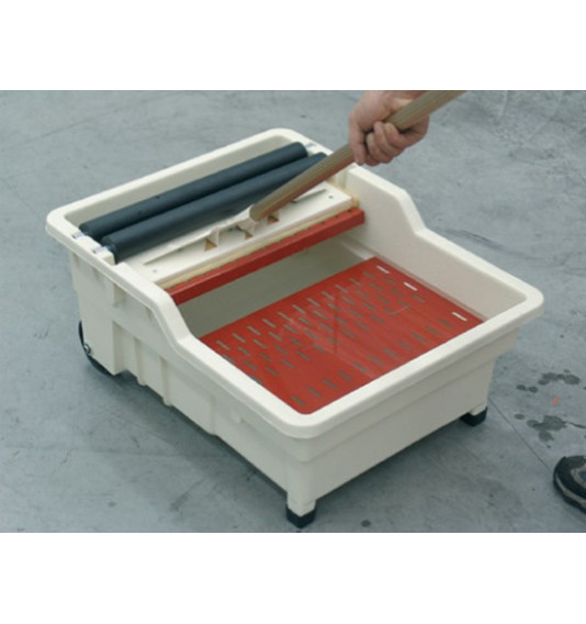 Plovimo vonelė Rambo + 2 kempinės Sweepex + kotas, 40 l