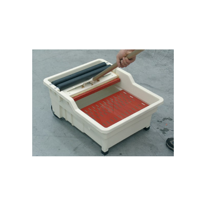 Plovimo vonelė Rambo + 2 kempinės Sweepex + kotas, 40 l