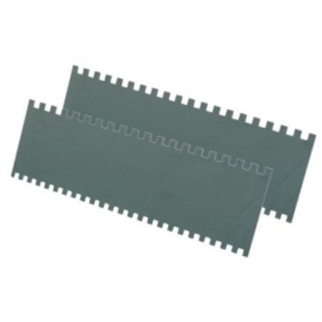 Dantyta glaistyklė, kvadratiniais dantimis, 8x8/10x10 mm, klijų paskirstytojui COLOMBO
