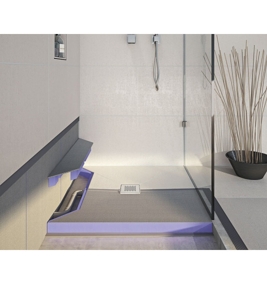 JackoBoard Aqua Line Pro (1000x900x60) dušo padas (linijinis trapas)