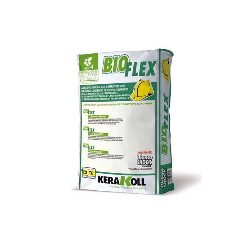 Bioflex (pilki) 25 kg mineraliniai elastingi klijai C2TE klase