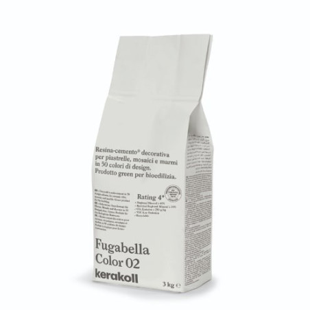 Fugabella Color 02, 3 kg cementinis glaistas plytelių siūlių tarpams