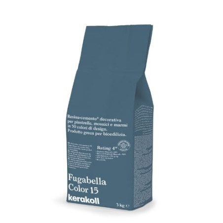 Fugabella Color 15, 3 kg cementinis glaistas plytelių siūlių tarpams
