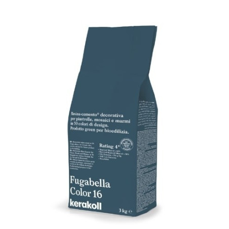 Fugabella Color 16, 3 kg cementinis glaistas plytelių siūlių tarpams