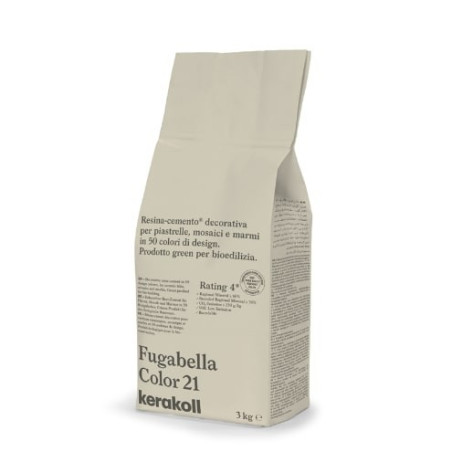 Fugabella Color 21, 3 kg cementinis glaistas plytelių siūlių tarpams