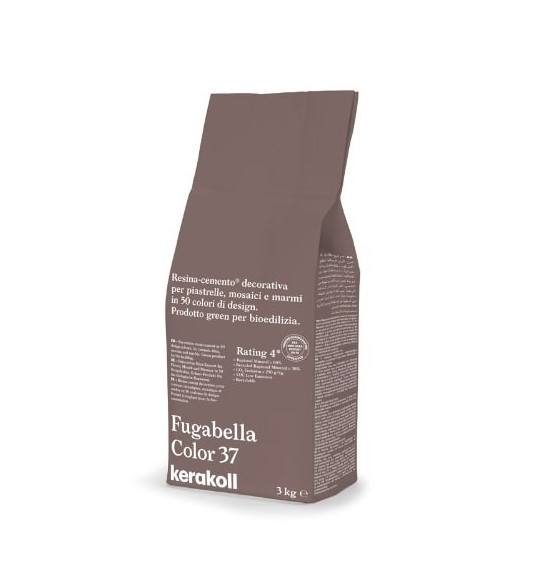 Fugabella Color 37, 3 kg cementinis glaistas plytelių siūlių tarpams