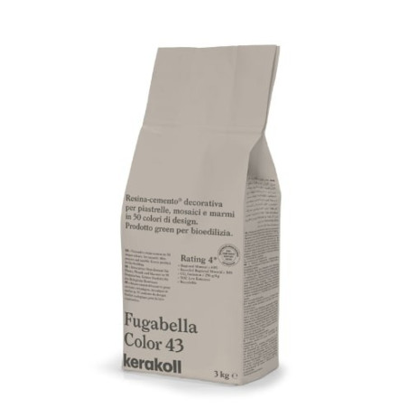 Fugabella Color 43, 3 kg cementinis glaistas plytelių siūlių tarpams