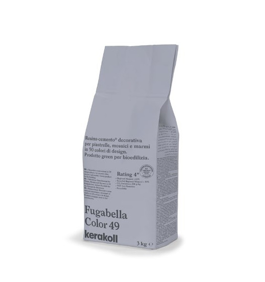 Fugabella Color 49, 3 kg cementinis glaistas plytelių siūlių tarpams