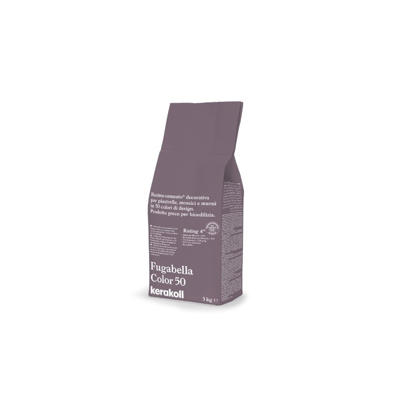 Fugabella Color 50, 3 kg cementinis glaistas plytelių siūlių tarpams