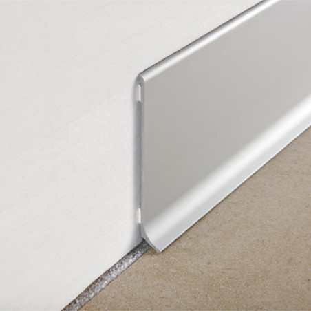 Grindjuostė, anoduoto aliuminio, h 80 mm, L 2,0 m