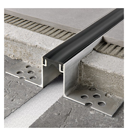 Profilis Deformacinis aliuminis + neoprenas, h50mm, L 3.0m, 1 vnt.