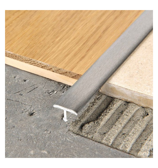 Profilis, nerūdijantis plienas, šveistas, h 14 mm, L 2,7 m