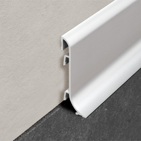 Grindjuostė, anoduoto aliuminio, h 70 mm, L 2,0 m