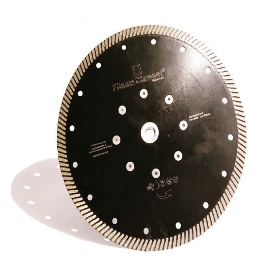 Deimantinis diskas turbo, sausam/šlapiam pjovimui, Ø230 mm, Flange M14