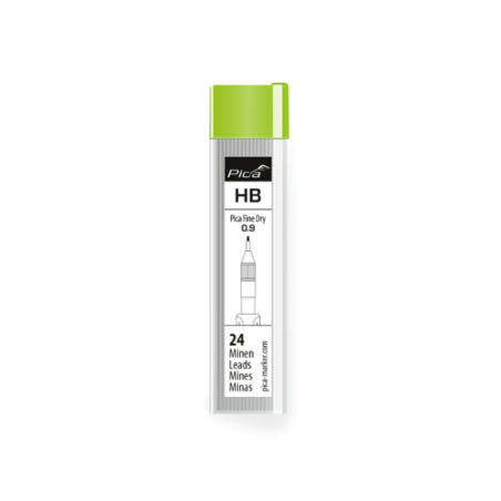 Pizza Fine Dry Refills, grafīta krāsas (maināmi serdeņi) 24 gab. | profesionalie-markieri | NMF Home