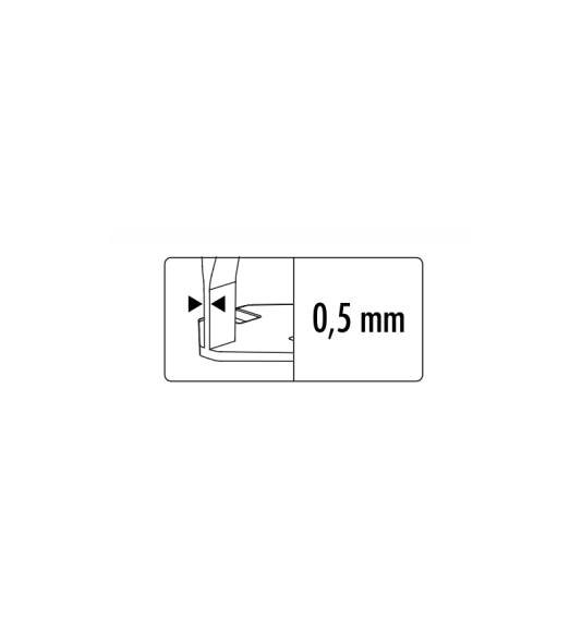copy of Gludināšanas sistēmas suporti, Raimondi, 1 mm, 3-12mm (100 gab.)