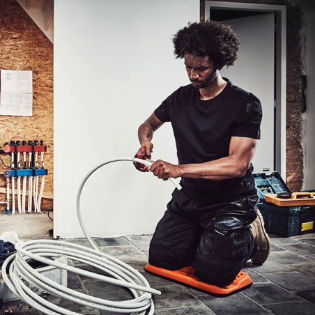 Fento dēlis, ergonomisks drošības dēlis, oranžs, 1 gab. | celu-satiksmes-drosba | NMF Home