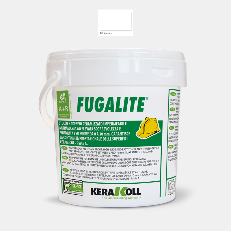 Fugalite Eco 01 balta, 3 kg epoksīda špakteles