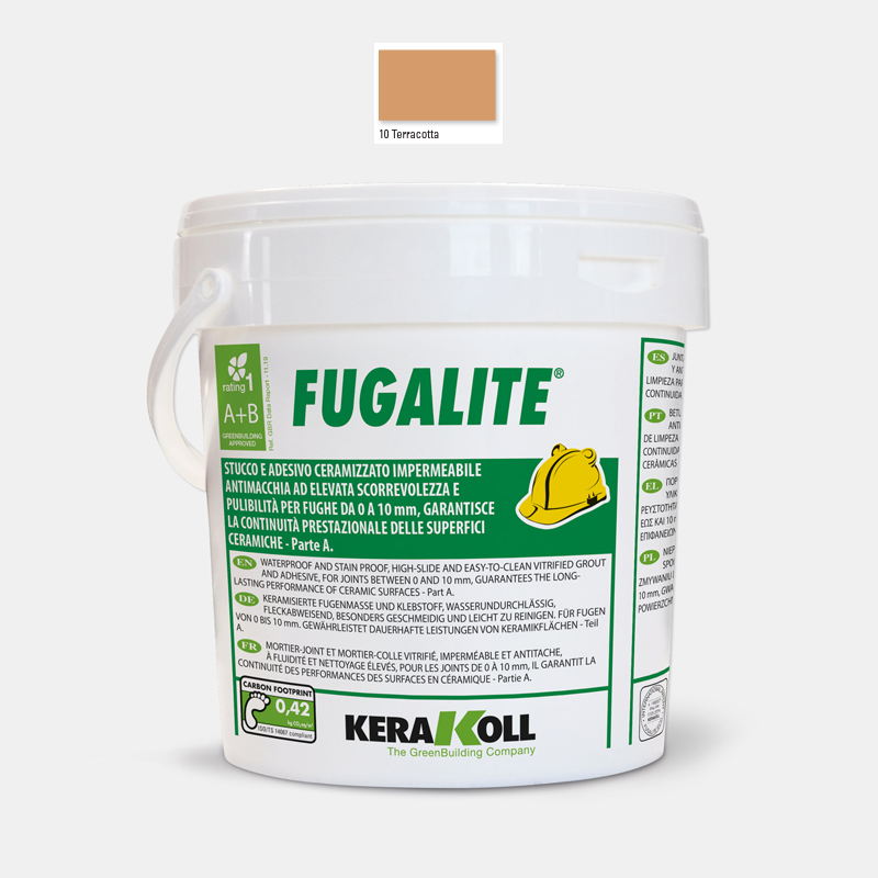 Fugalite Eco 10 terakota 3 kg epoksīda tepe