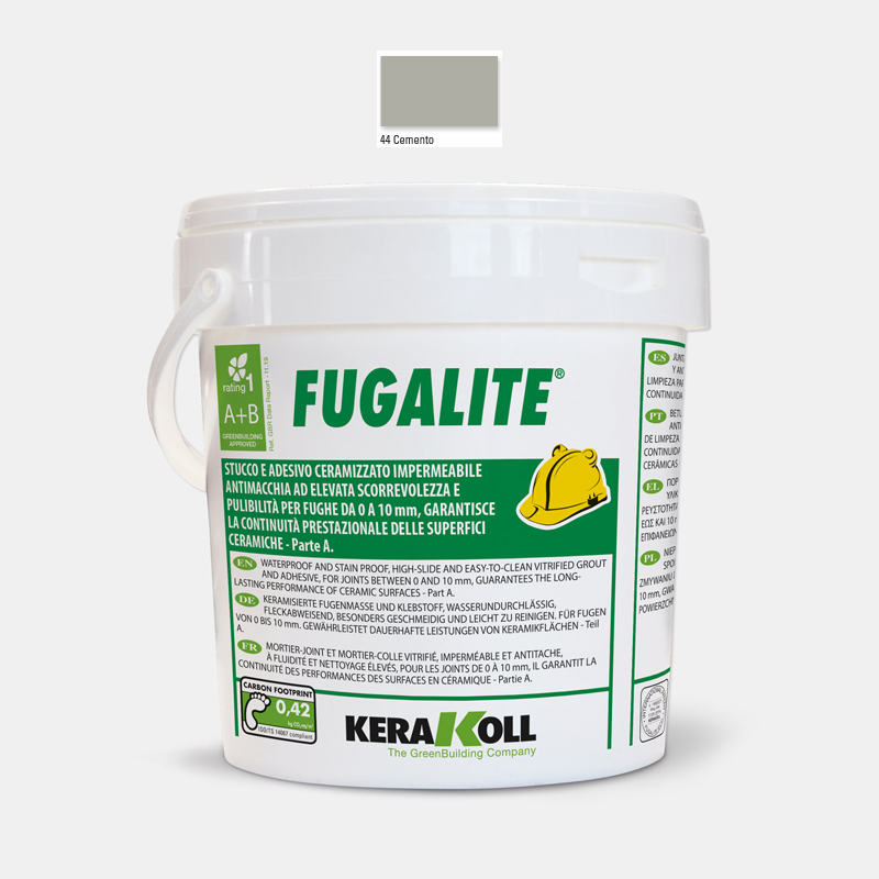 Fugalite Eco 44 cementa pelēks, 3 kg epoksīdsveķu špakteles