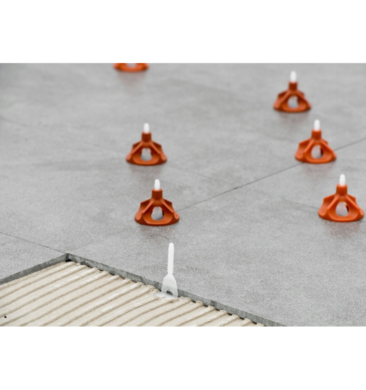 Gludināšanas sistēmas komplekts, VITEXPRESS instruments (1 gab.), VITE skavas (300 gab.) un VITE augšējā daļa (100 gab.), 3-15 m