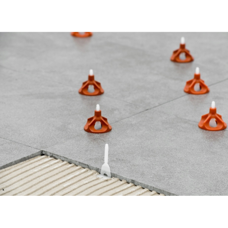 Gludināšanas sistēmas komplekts, VITEXPRESS instruments (1 gab.), VITE skavas (300 gab.) un VITE augšējā daļa (100 gab.), 3-15 m | gludinasanas-sistma | NMF Home