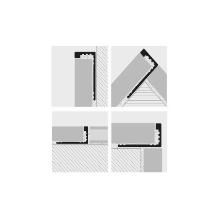 copy of Profils, alumīnija anodēts, bronza, skrubis, h 10 mm, L 2.7 m | profili-sienam | NMF Home