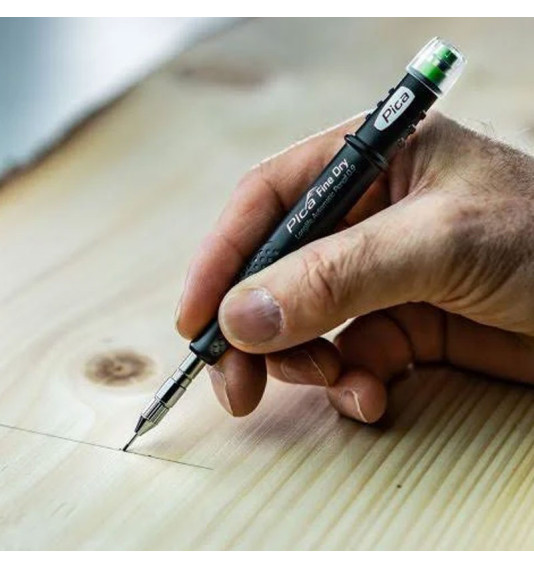 Pica Fine Dry automātiskais virzulis, 0,9 mm, grafīta krāsa, 1 gab.