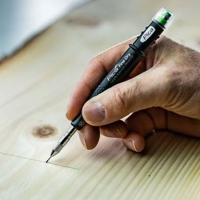 Pica Fine Dry automātiskais virzulis, 0,9 mm, grafīta krāsa, 1 gab.