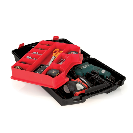 Modulāra instrumentu kaste ar riteņiem, piecu daļu Nr. 59, 500 x 410 x 770 mm | palginstrumenti | NMF Home