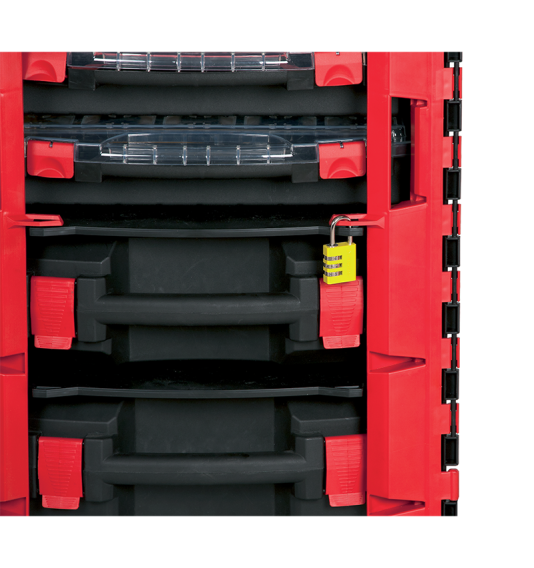 Modulāra instrumentu kaste ar riteņiem, piecu daļu Nr. 59, 500 x 410 x 770 mm