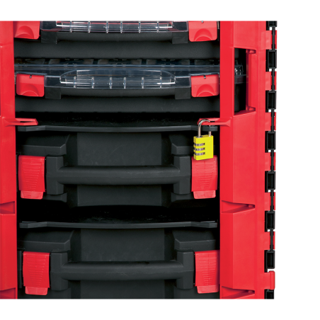 Modulāra instrumentu kaste ar riteņiem, piecu daļu Nr. 59, 500 x 410 x 770 mm | palginstrumenti | NMF Home