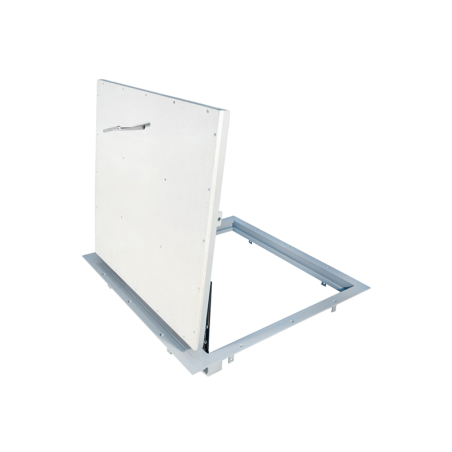 Grīdas pārbaudes durtiņas flīzēm POWER1, h 76 mm, 600x600 mm | grdai-revzijas-durvis | NMF Home