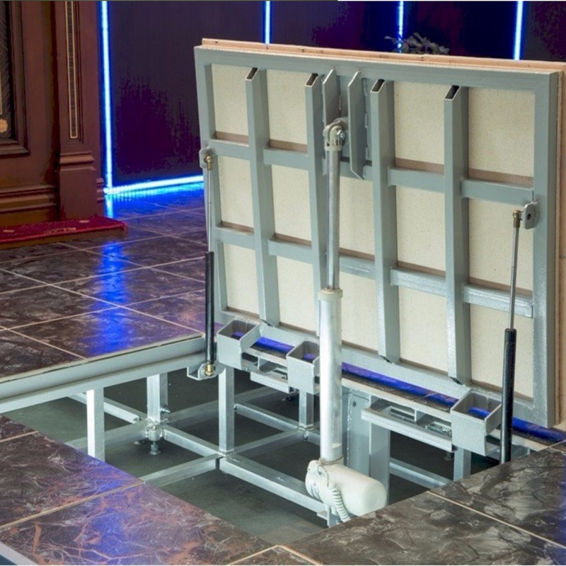 Grīdas inspekcijas durvis flīzēm DRIVE8, h 290 mm, 900x900 mm