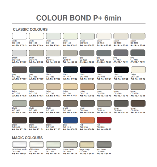 Epoksīdsveķu līme Akemi Colour Bond P+, krāsa 1960, 250 ml