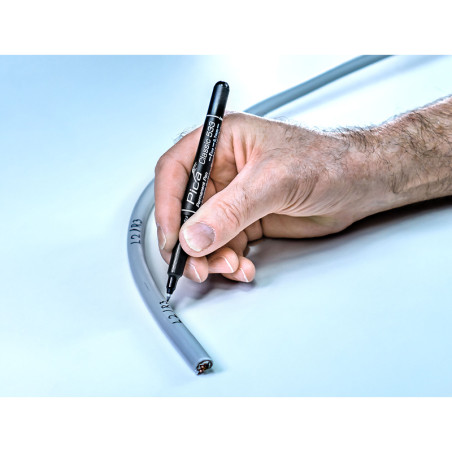 Pizza Classic Pen, plāns marķieris melnā krāsā, 1 gab. | profesionalie-markieri | NMF Home