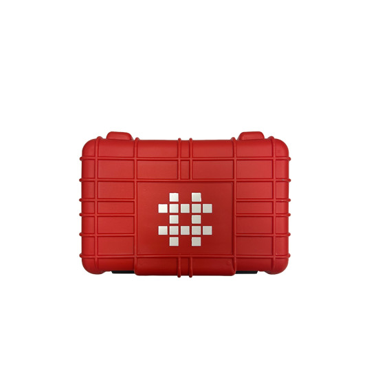 Vibro spilventiņš/plākšņu pievilinātājs (ar akumulatoru, sarkans), 1 gab.