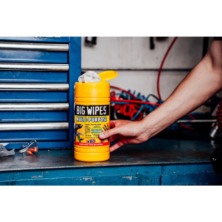 Tīrīšanas salvetes BIG WIPES HEAVY DUTY, 80 gab. | trsanas-ldzekli | NMF Home