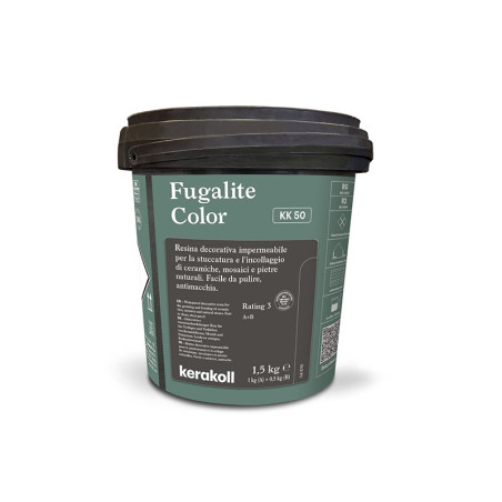 Fugalite Color KK 50, epoksīda flīžu špaktele 1,5 kg | epoksda-tepe | NMF Home