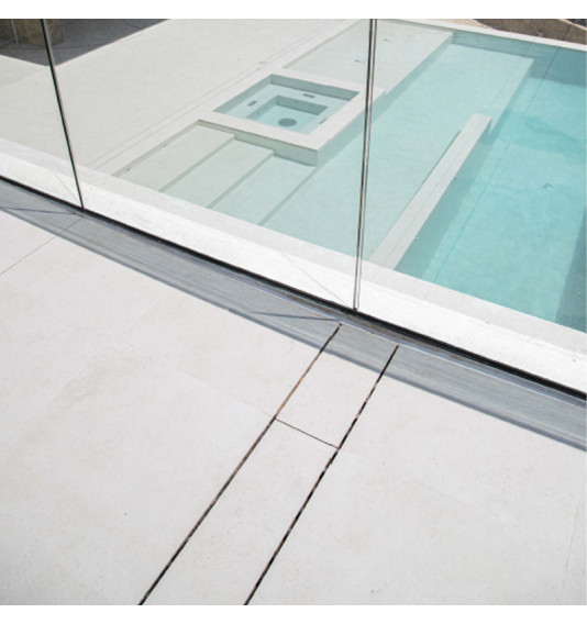 Gājēju līmeņa flīžu drenāžas sistēma, 1 m2