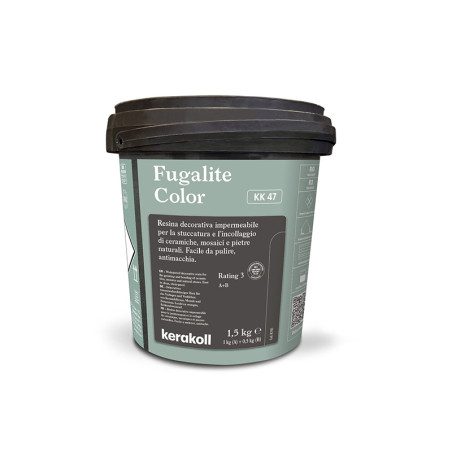 Fugalite Color KK 47, epoksīda flīžu špaktele 1,5 kg | epoksda-tepe | NMF Home