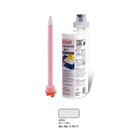 Epoksīdsveķu līme Akemi Colour Bond P+, krāsa 1100, 250 ml | pulverveida-sveku-lme | NMF Home