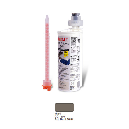 Epoksīdsveķu līme Akemi Colour Bond P+, krāsa 1900, 250 ml | pulverveida-sveku-lme | NMF Home