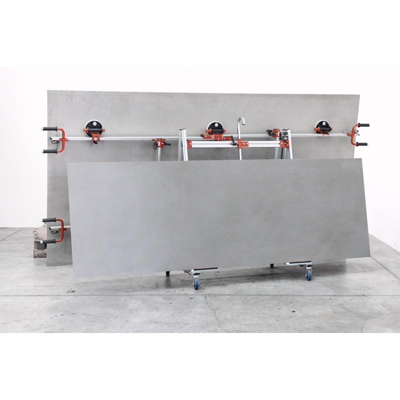 Transportēšanas ratiņi lielām flīzēm (maks. 250 kg)