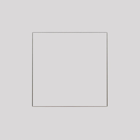 Alumīnija durvis (krāsojamas), 150x150x12,5 mm | revizijas-lukas-sienam | NMF Home